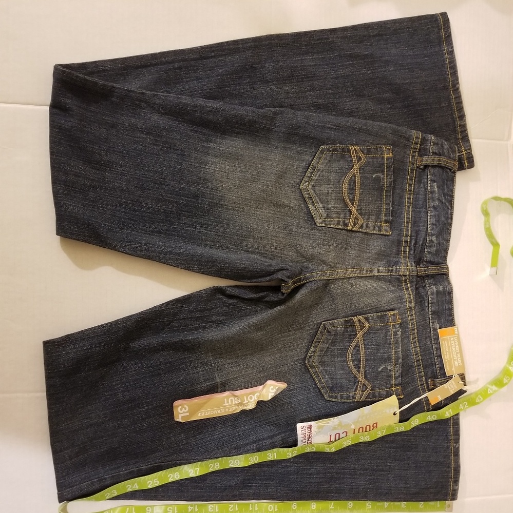 Mossimo Supply Co Boot Cut Distressed Jeans - Picture 3 of 8